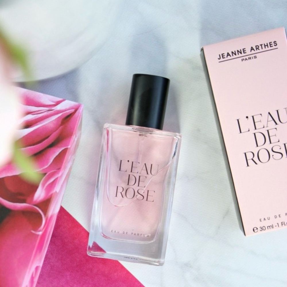 JEANNE ARTHES L'Eau de Rose Eau de Parfum Perfume EDP 30 mL EMPTY for Home Decor